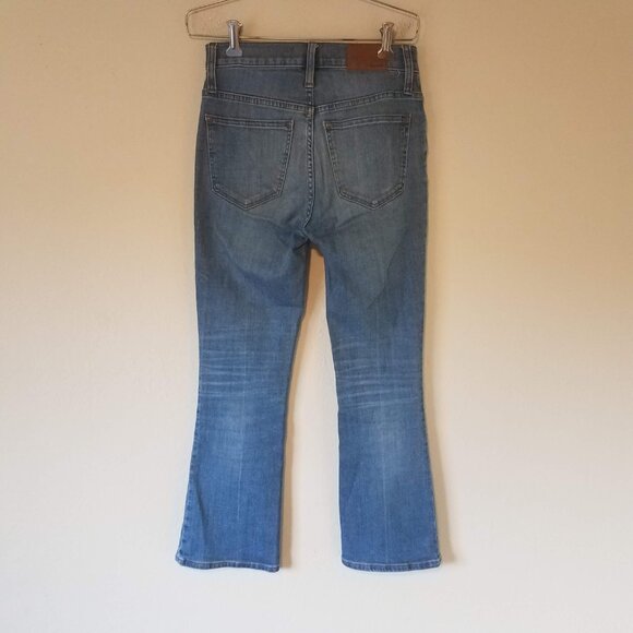 Madewell Cali Demi-Boot Jeans Women’s 25 Mid Rise Medium Wash - Picture 6 of 9